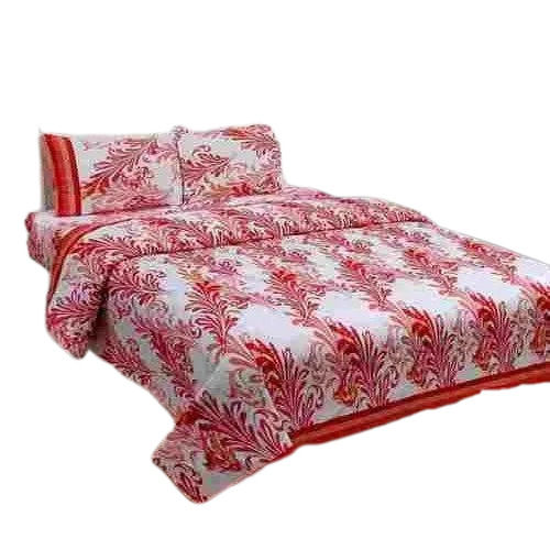 Washable Anfd Quick Dry Printed Pattern Cotton Bed Sheet
