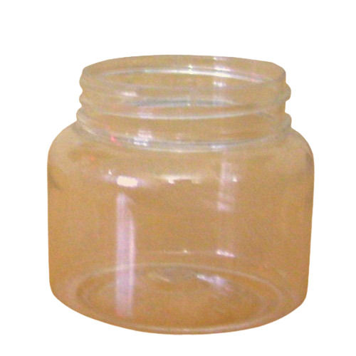 100 Gram Capacity Light Weight Durable Round Plain Plastic Jar 