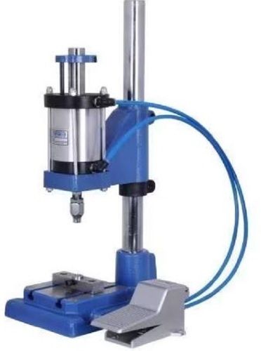 Blue And Silver 1400 Rpm Mild Steel Pneumatic Machines For Industrial Purpose