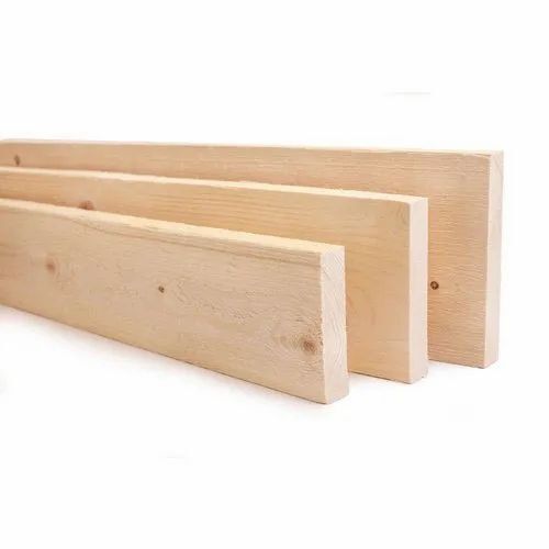 15% Moisture Content 14Mm Thick Eco Friendly Spruce Wood Lumber Density: 1.5 Gram Per Cubic Meter (G/M3)