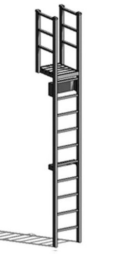 20 Feet Long Mild Steel Access Ladder For Industrial Purpose