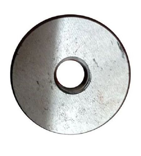 6 Inch Round Plain Polished Steel Thread Ring Gauge