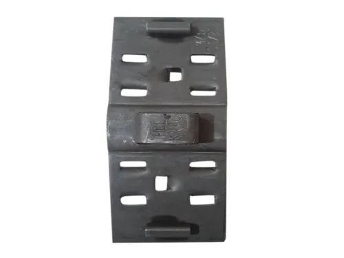 Zinc Plating 74X267X4 Mm Corrosion Resistant Mild Steel Railway Brake Blocks 