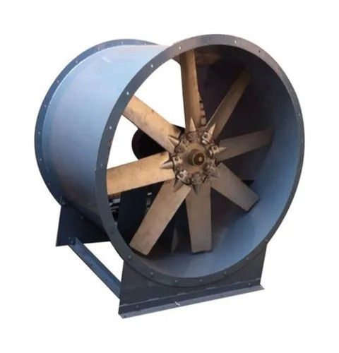 8 Blades Based Corrosion Resistance MS Tube Axial Flow Fan - 420 Volt