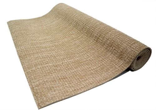 Anti Slip Antibacterial Plain Modern Washable Rectangular Jute Soft Mat Back Material: Anti-Slip Latex