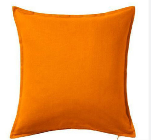 Orange Beautiful Premium Quality And Lightweight Square Bed Pillow