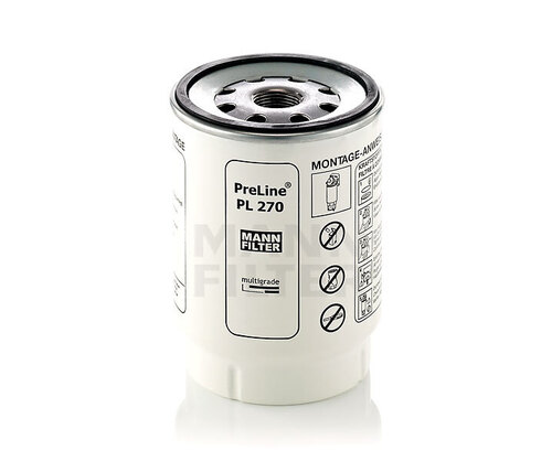 White Spin On Fuel Filter - Mann Pl 270 X