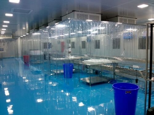 Ral9002 1160 X 4000 X 80Mm Modular Cleanrooms