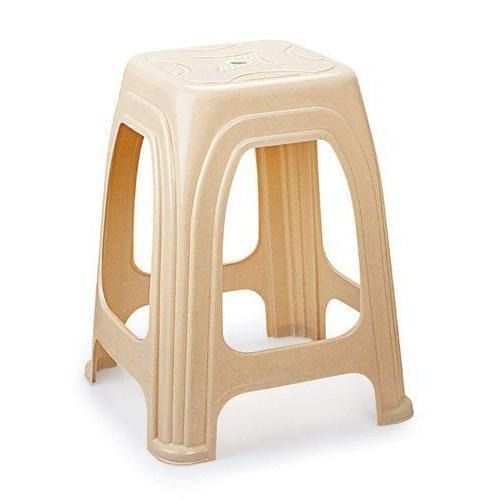 18.3 Mm Thick Plain Polished Finish Poly Vinyl Chloride Plastic Stool