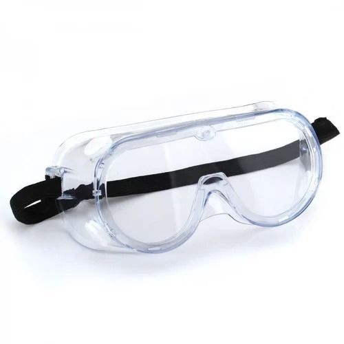 Adjustable And Water Proof Transparent Poly Carbonate Safety Goggle Gender: Unisex