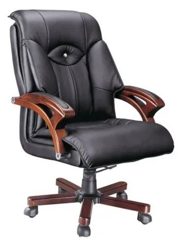 Comfortable Leather Boss Office Chair With Five Wheels