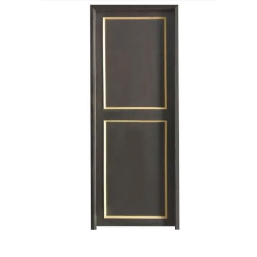 Brown Customizable Right Lock Inward, Outward Open Rectangular Solid Wood Pvc Doors