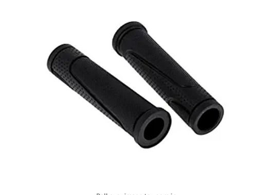 Plastic Double Lock-On Bicycle Grip Handle Bar End Protector