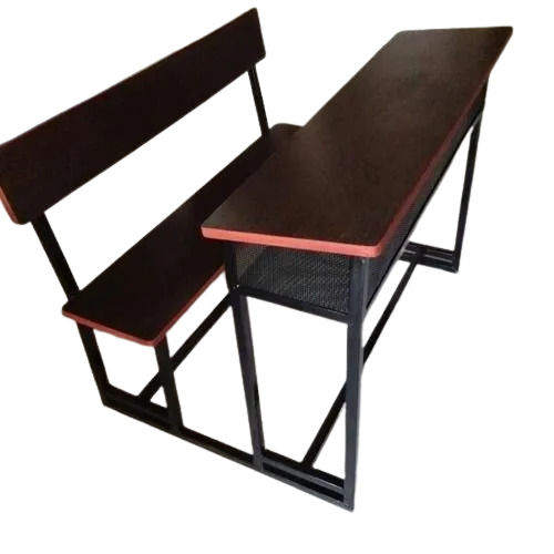 Brown Flatable Non Foldable Carpenter Assembly Machine Cutting Wooden School Desk