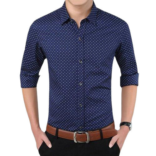 Full Sleeves Casual Wear Skin Friendly Printed Cotton Designer Shirt  Age Group: 18 To 45