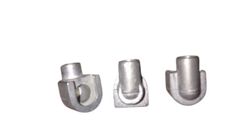 Silver High Strength Plainted Rust Free Zinc Alloy Die Casting Part For Industrial Use