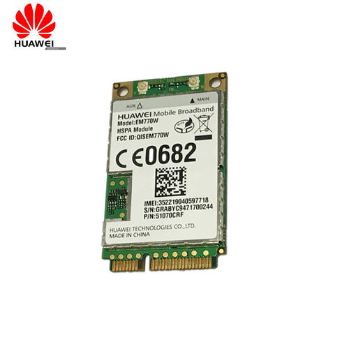 Huawei 3G Em770W Mini Pcie Module Application: Iot