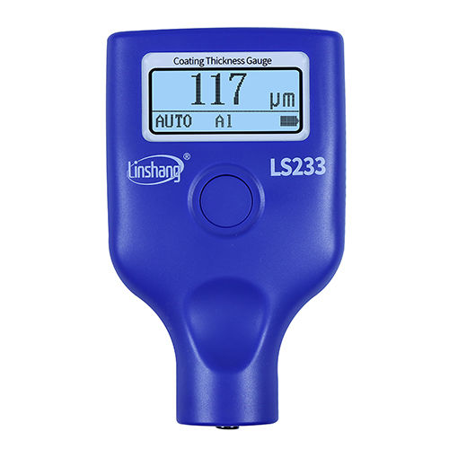 Ls233 Dual-Screen Automotive Paint Meter Coating Thickness Gauge Application: Automatic Identification Of Iron