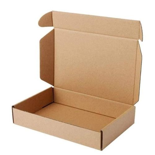 Matte Finished Rectangular Plain Kraft Paper Box For Food Packaging Use Length: 27  Centimeter (Cm)