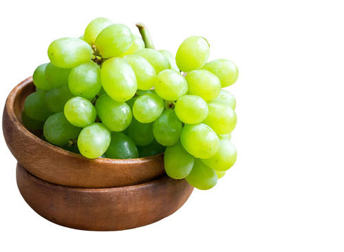 Open Air Cultivated Sweet Taste Non-Glutinous Stem Green Grapes With Four Days Shelf Life 