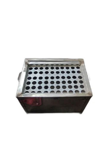 Grey Rectangular Shiny Polished Corrosion Resistant Stainless Steel Kulfi Peti (Kulfi Mould)