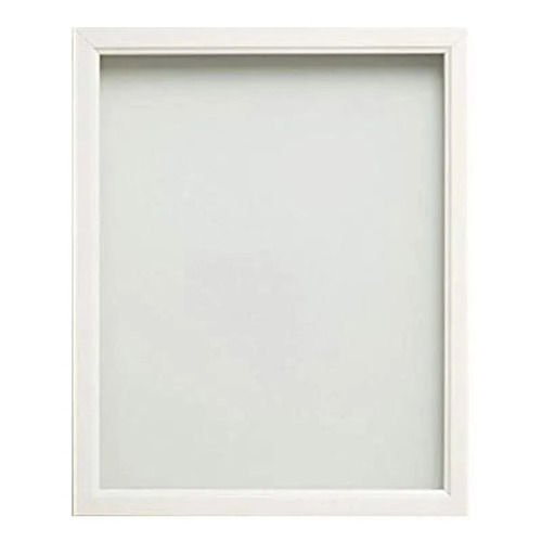 Polishing Wall Mounted Rectangular Plain Glass And Ipvc Plastic Photo Frame