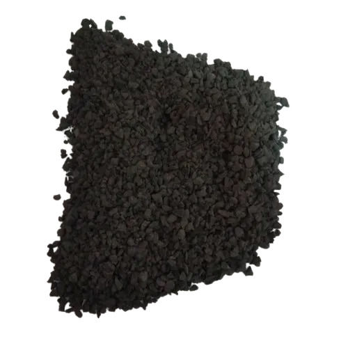 Water Resistant 35 Hrc Hardness 5.56 Megapascals Crumb Rubber Granules  Ash %: 4%