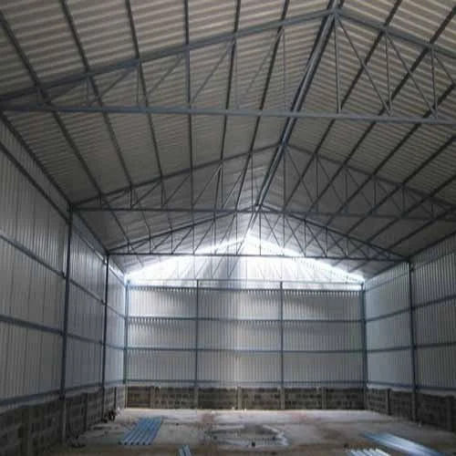 Weather Resistant Stainless Steel Shed for Industrial Use