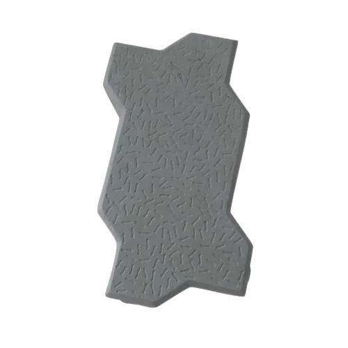 10x5x4 Inches Non Slip Concrete Zig Zag Tile For Exterior Use 