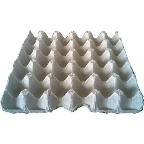 20x16 Inches Rectangular 30 Pieces Capacity Plain Paper Egg Tray