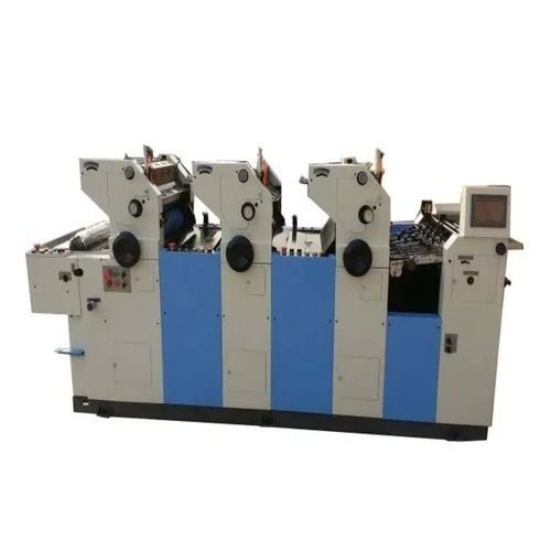 220 Volt 50 Hertz Paint Coated Stainless Steel Offset Printing Machine