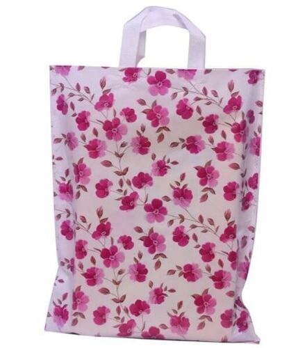 24x16 Inches Flexiloop Handle Floral Printed Non Woven Carry Bag 