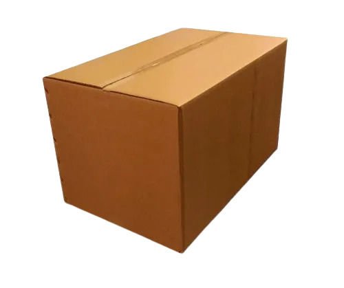 Brown 25X25X35 Inches Rectangular Heavy Duty Corrugated Box