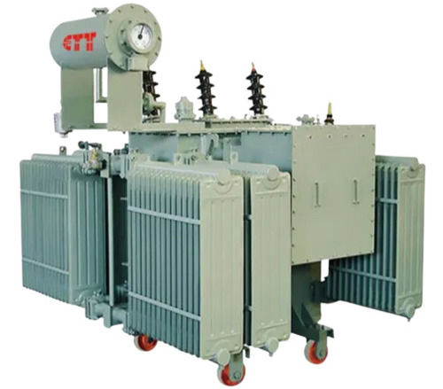 50 Hertz 220 Voltage Three Phase Mild Steel Body Power Transformer For Industrial Use Capacity: 00 Ton/Day