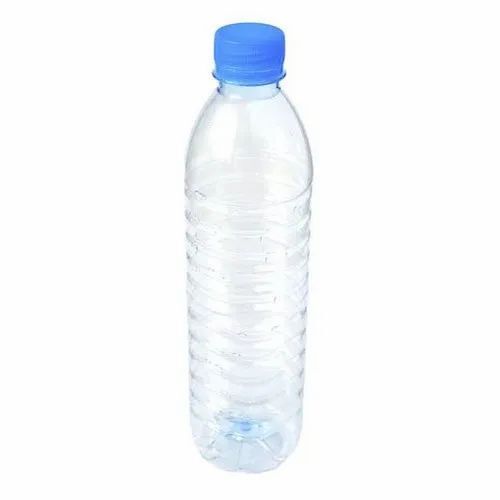 500Ml Capacity Round Screw Cap Plastic Drinking Water Bottle Capacity: 500 Milliliter (Ml)