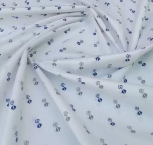 600x44 Inches Printed Polyester Shirting Fabric For Garment Purpose