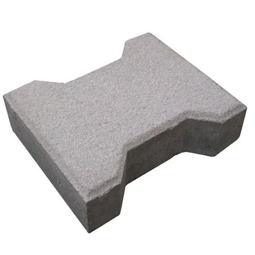 75.3 Mm Thick Solid Rectangular Concrete Paver Block For Flooring Use Carbonation Coefficient: 00