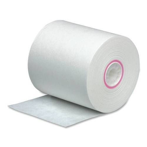 White 90 Gsm Light Weight And Plain Thermal Paper Roll For Industrial Use