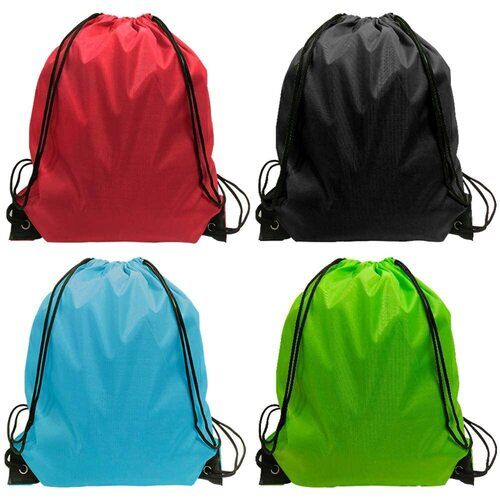 Available In Various Color Drawstring Bag For Shopping Use