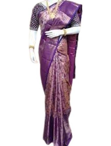 SEMI SILK SANDAL & GREEN Elite Bridal Saree, Handwash, Saree Length: 6 m  (with blouse piece) at Rs 1390 in Erode