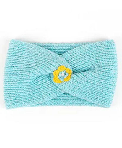 Light Weight Comfortable Stretchable Plain Woolen Rubber Hair Band For Babies