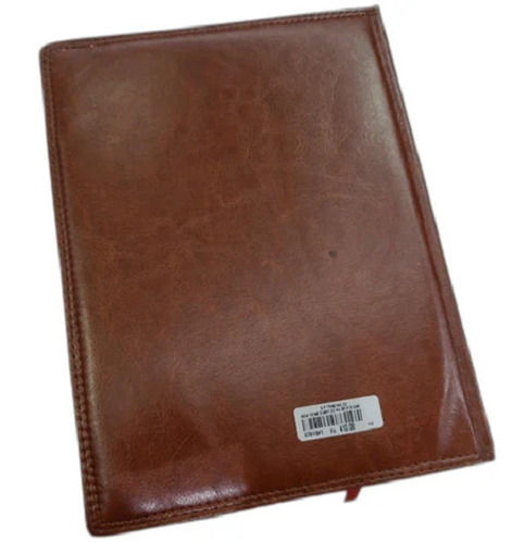 Lightweight Rectangular Recyclable Strong Binded Plain 40 Sheets Leather Diary Size: 24X12Inch