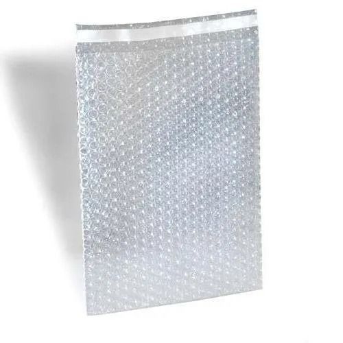 Plain Matte Ldpe Air Bubble Pouch, Heat Sealed Application: Commercial