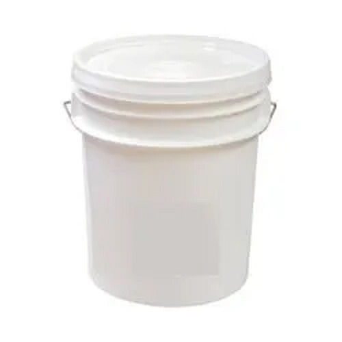 White Portable Leak Proof Plastic Paint Buckets