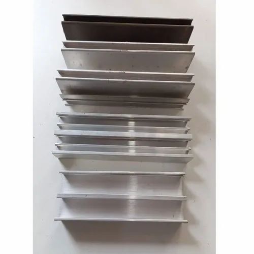 Rectangular Shape Aluminium Door Section For Construction Use