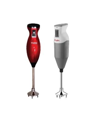 Red Ruggedly Constructed Kitchen Hand Blender