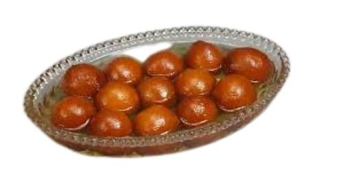 Soft And Sweet Taste Round Shape Brown Gulab Jamun