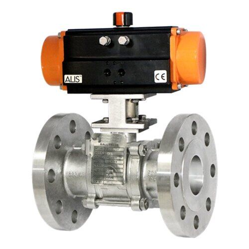 Stainless Steel Pneumatic Ball Valve For Water Fitting Use