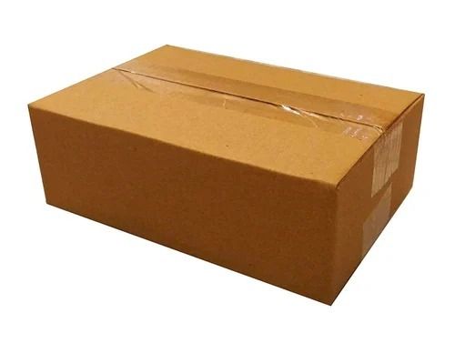 Brown Tear Resistant High Strength Single Wall 3 Ply Corrugated Packaging Box