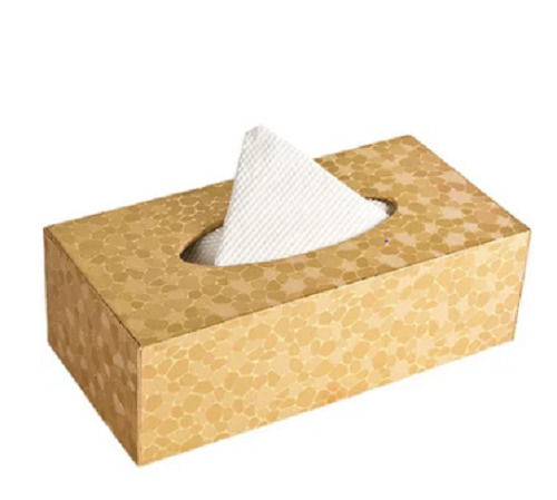 Glossy Lamination Tissue Boxes Are Made Out Of Cardboard, 